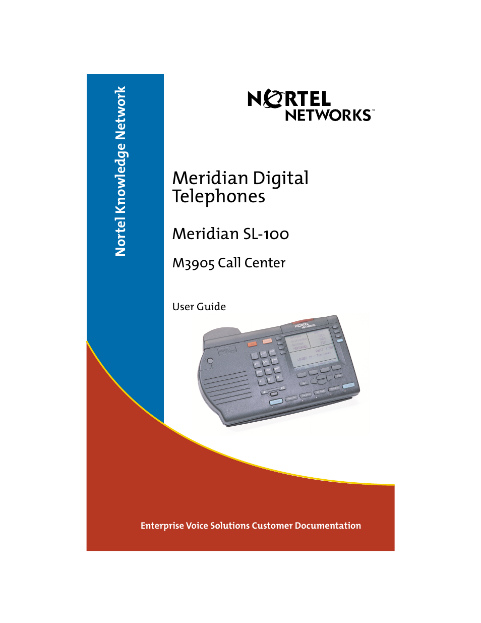 Nortel Networks SL-100 User Manual | 110 pages