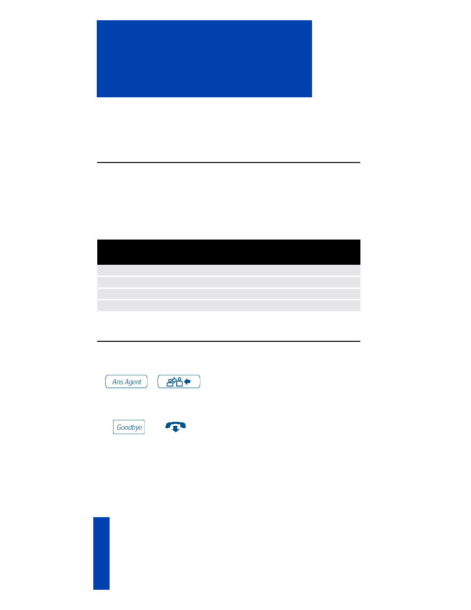 Call center supervisor features, Agent keys, Answer agent | Call center supervisor features 44, Agent keys 44, Answer agent 44 | Nortel Networks SL-100 User Manual | Page 44 / 110
