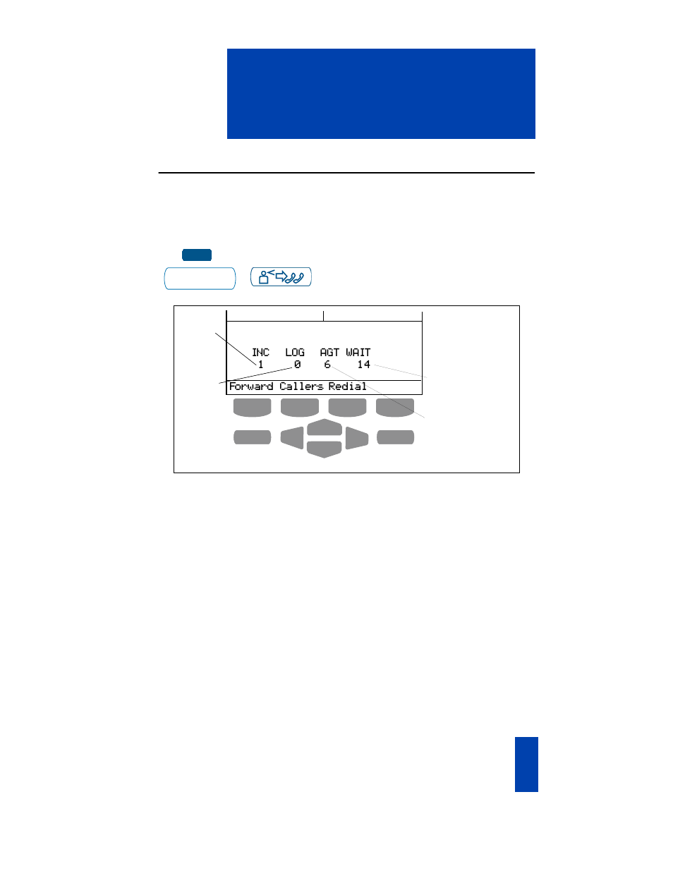 Display queue status, Display queue status 49 | Nortel Networks SL-100 User Manual | Page 49 / 110