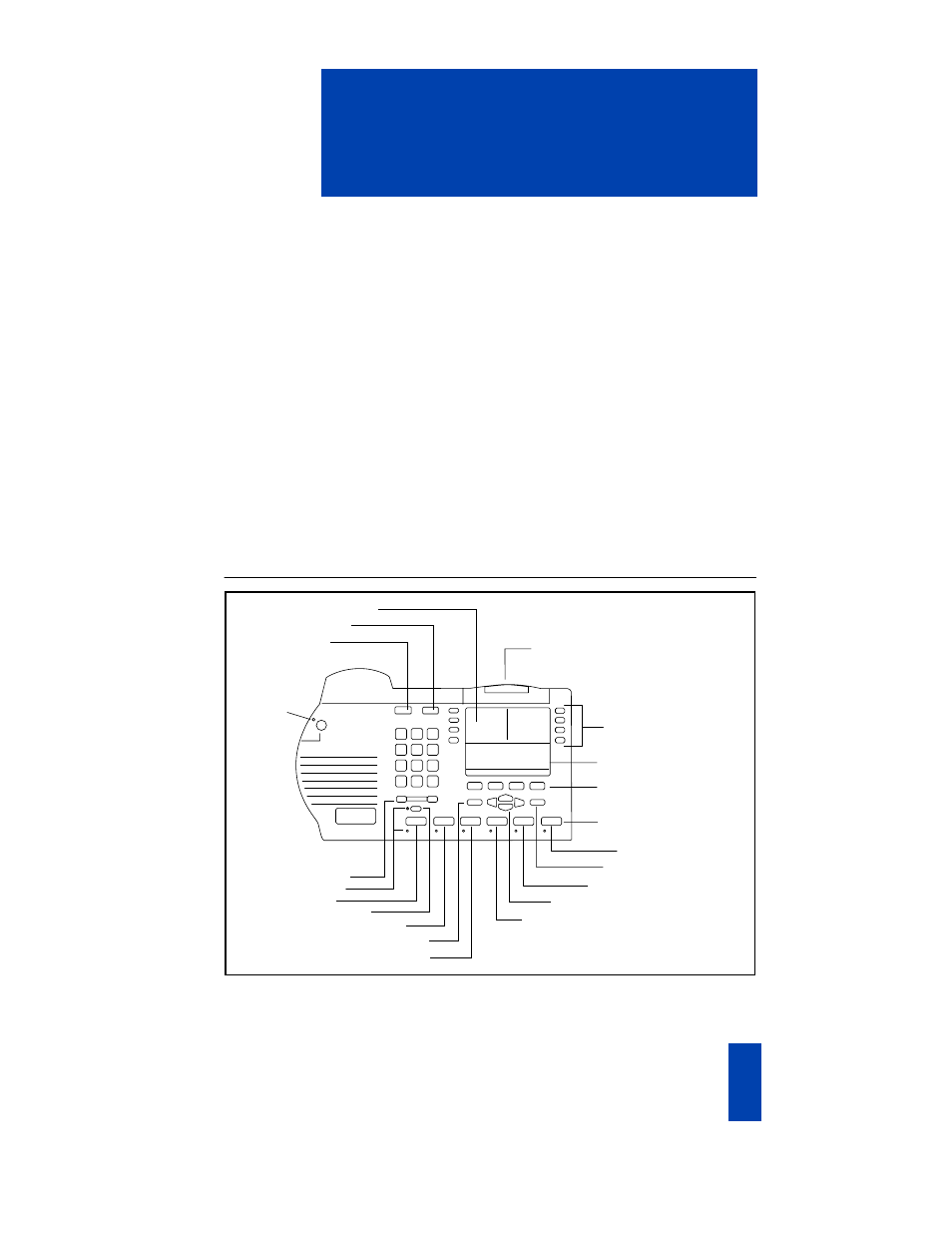 Introduction to your m3905 call center telephone, M3905 call center telephone, Introduction to your m3905 call center telephone 9 | M3905 call center telephone 9 | Nortel Networks SL-100 User Manual | Page 9 / 110