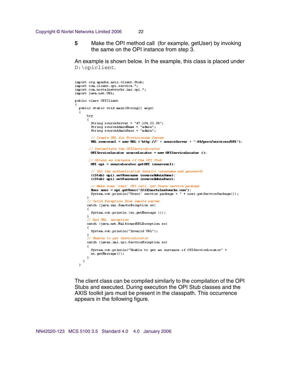Nortel Networks NN42020-123 User Manual | Page 22 / 58