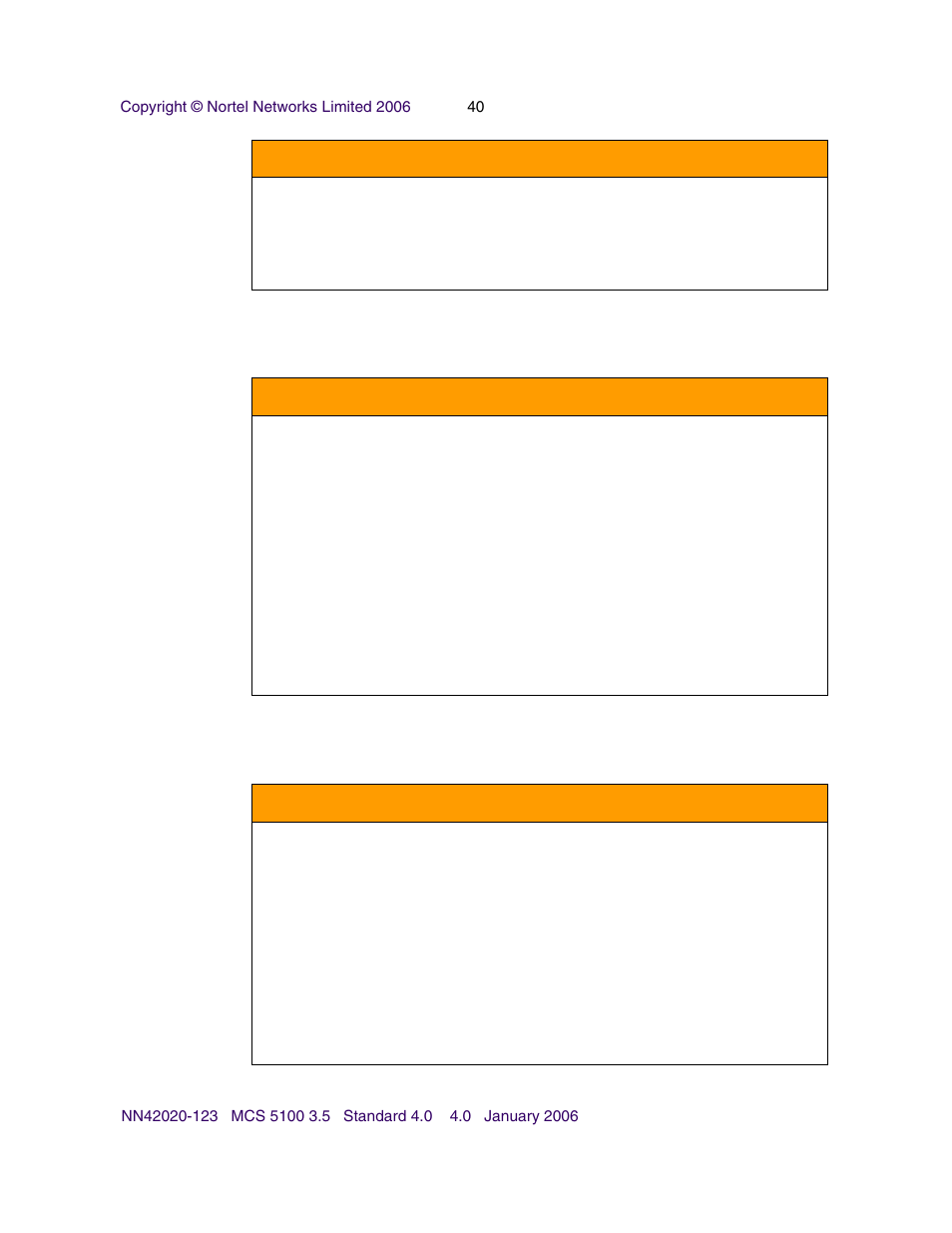 Domainmgrimpl error messages (005000), Routemgrimpl error messages (024000) | Nortel Networks NN42020-123 User Manual | Page 40 / 58