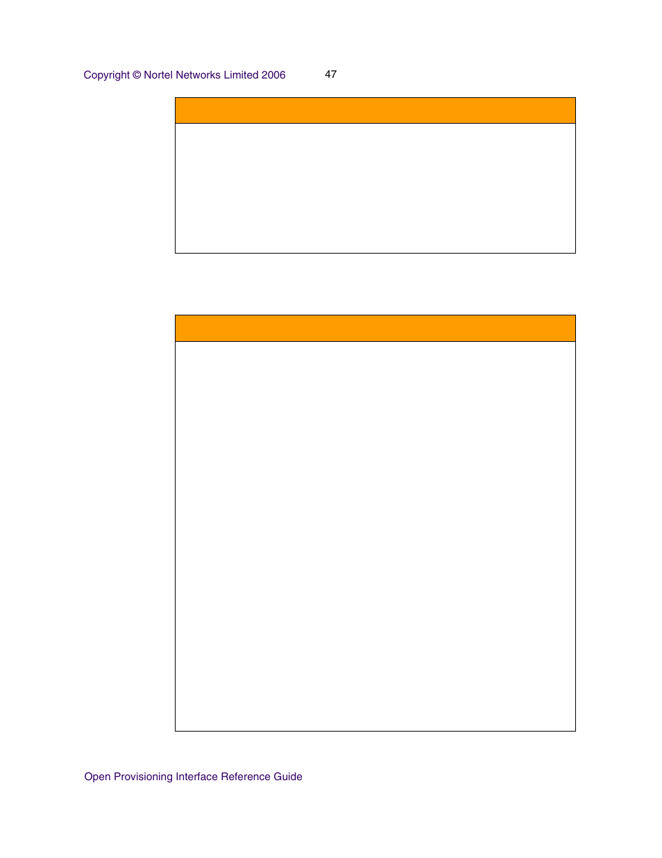 Servicemgrimpl error messages (025000) | Nortel Networks NN42020-123 User Manual | Page 47 / 58