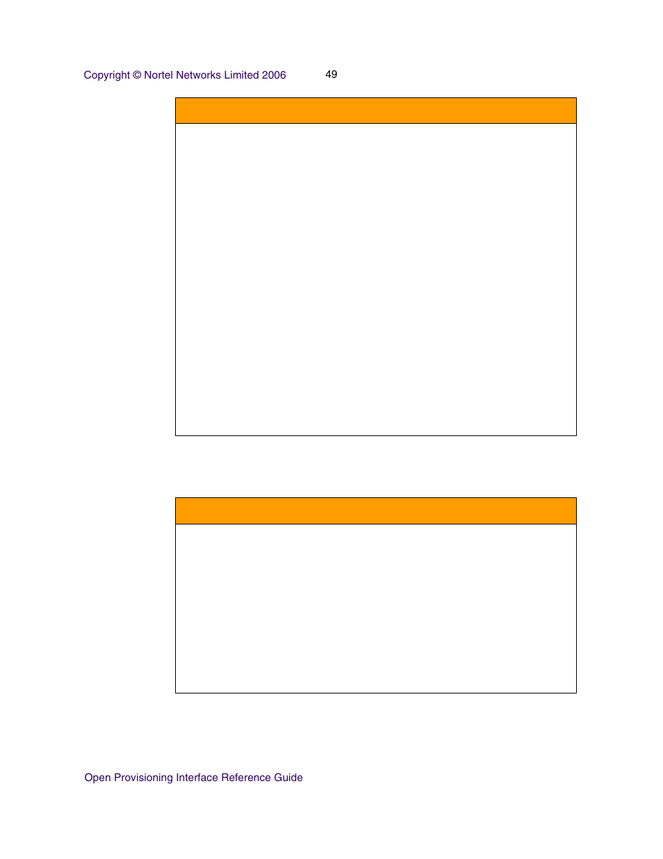 Userpropertiesservlet error messages (036000) | Nortel Networks NN42020-123 User Manual | Page 49 / 58