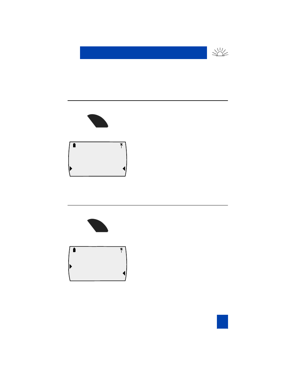 Handset features, Turn the handset on, Turn the handset off | Turn the handset on turn the handset off | Nortel Networks C4010 User Manual | Page 17 / 51