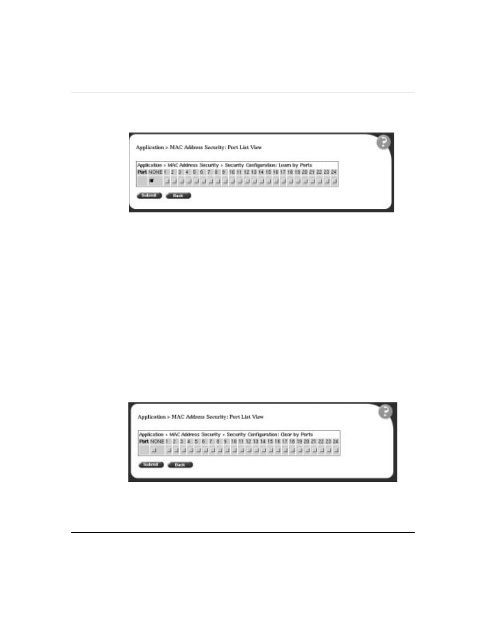 Figure 54, Figure 55 | Nortel Networks 380-24F User Manual | Page 123 / 158