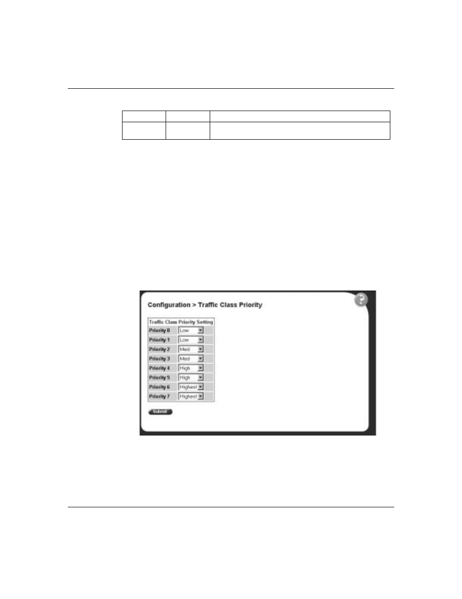 Traffic class priority, Figure 60 | Nortel Networks 380-24F User Manual | Page 130 / 158