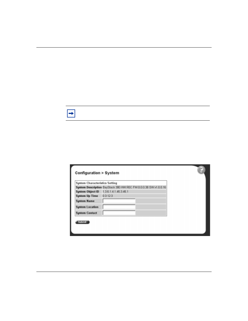 Modifying system settings, Figure 12 | Nortel Networks 380-24F User Manual | Page 44 / 158