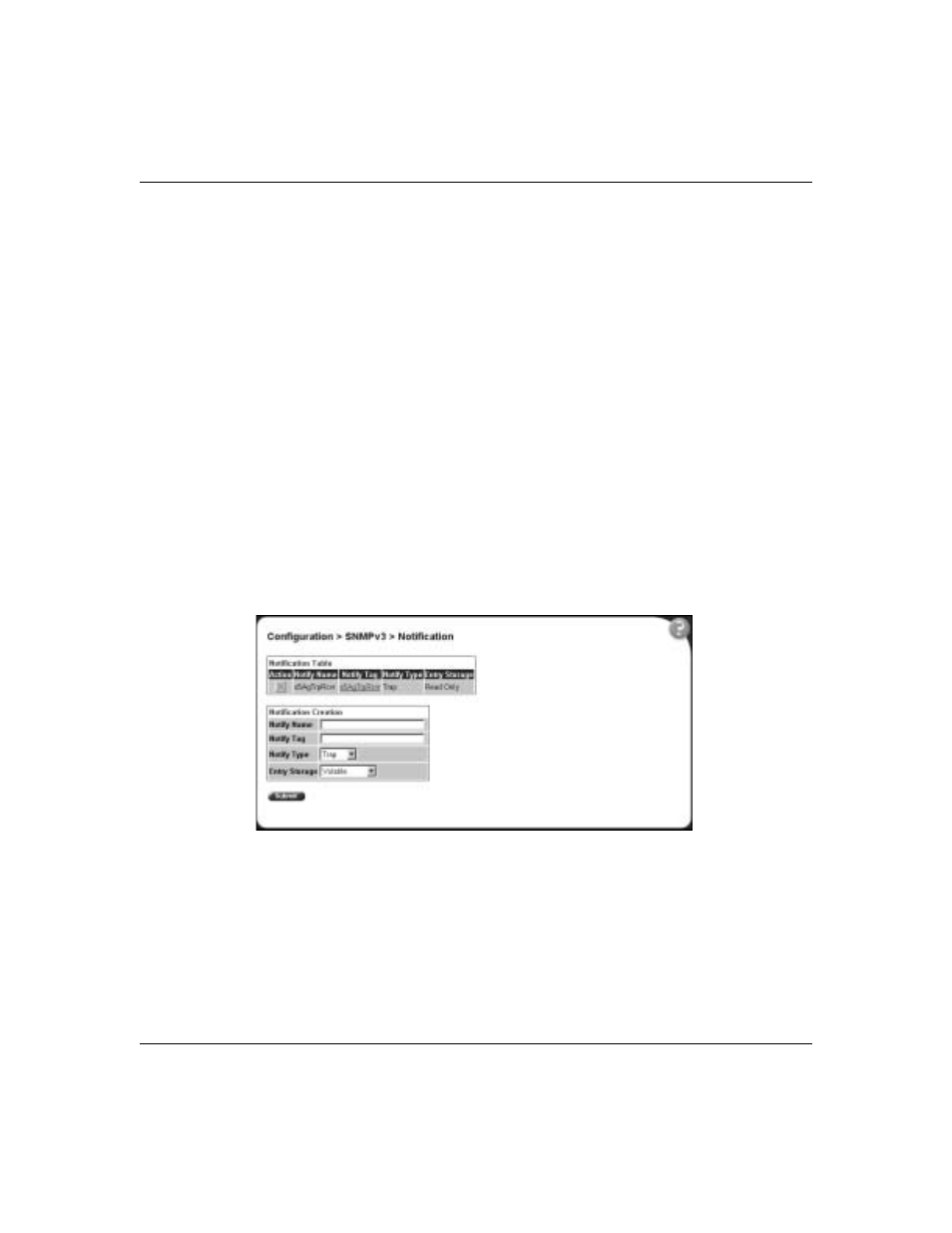 Configuring an snmpv3 system notification entry, Figure 20 | Nortel Networks 380-24F User Manual | Page 63 / 158