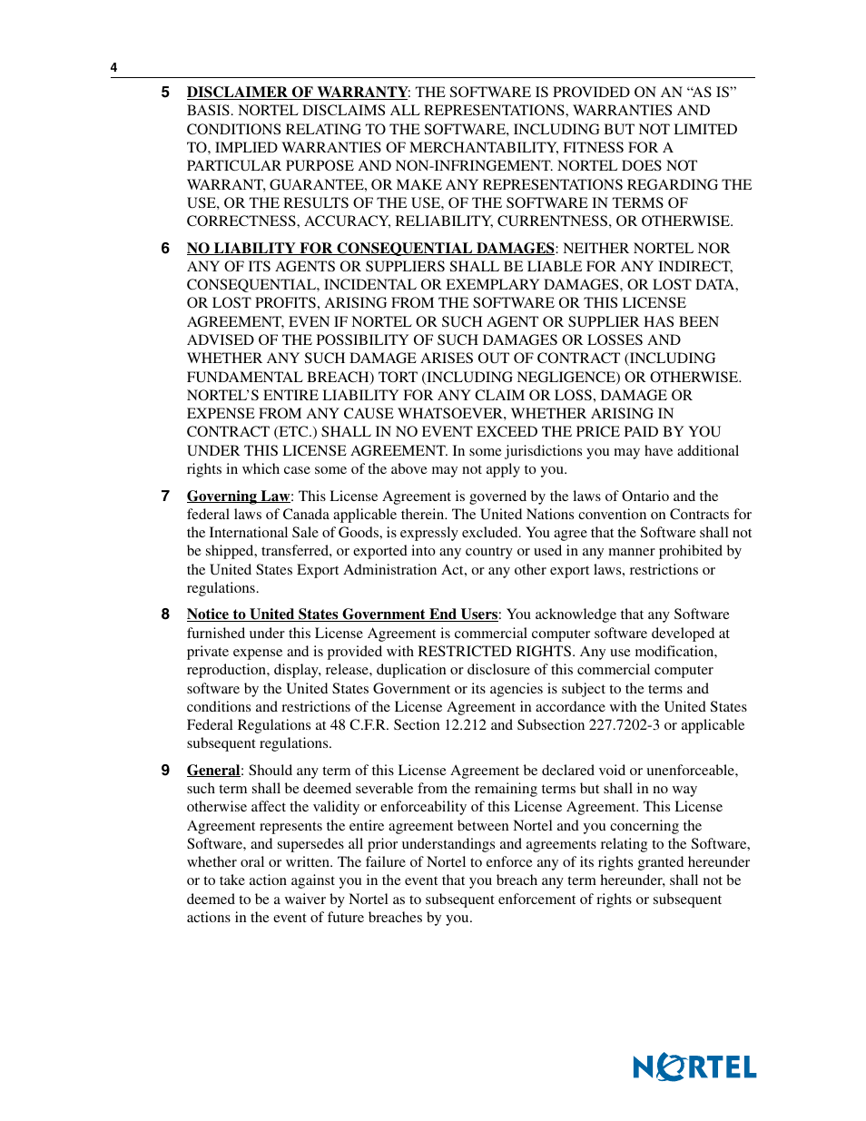 Nortel Networks BCM50 2.0 User Manual | Page 4 / 36