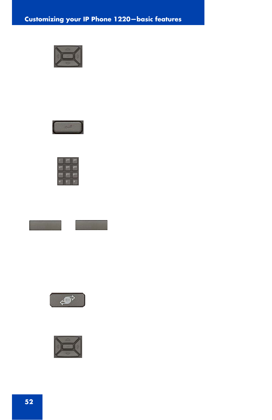 Nortel Networks 1220 User Manual | Page 52 / 166