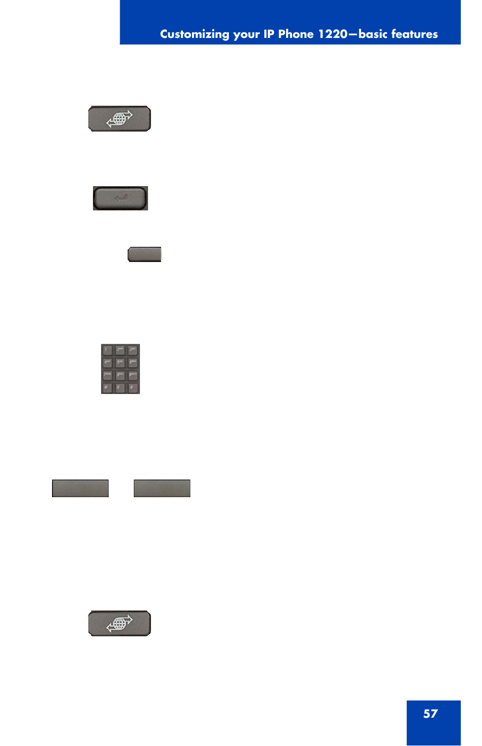 Nortel Networks 1220 User Manual | Page 57 / 166