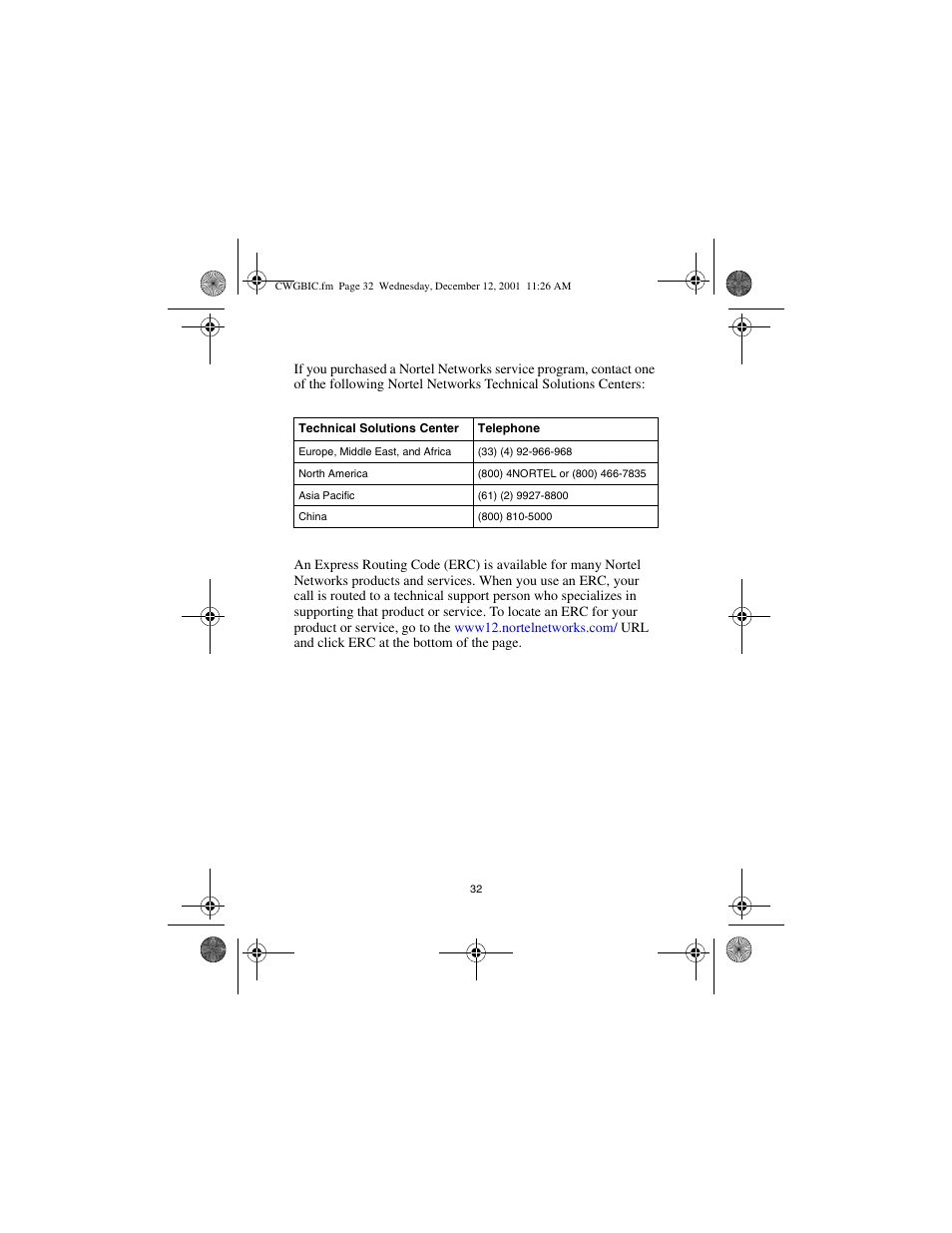 Nortel Networks CWDM SFP User Manual | Page 34 / 34