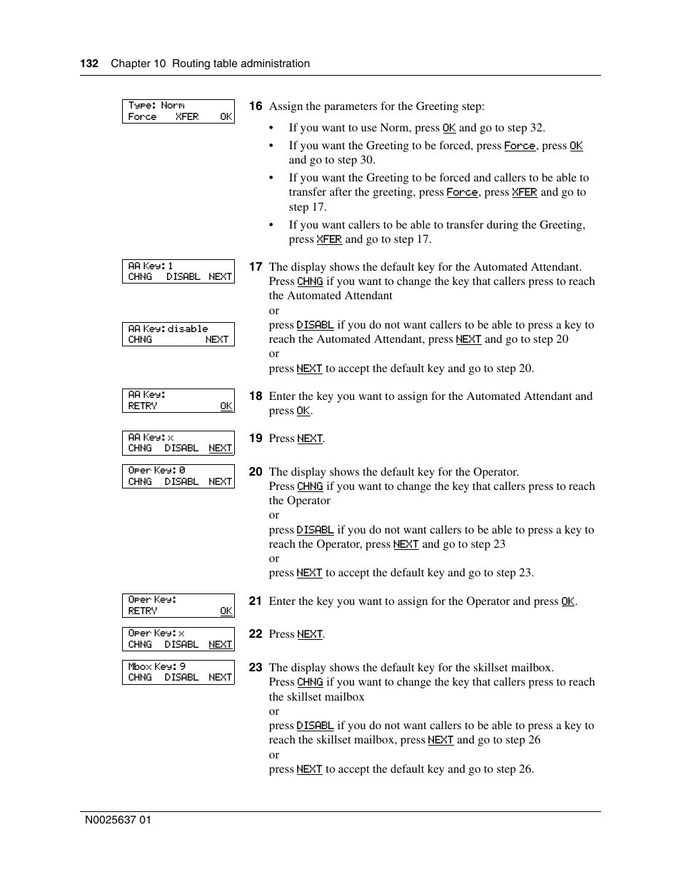Nortel Networks Call Center Telephone User Manual | Page 132 / 191