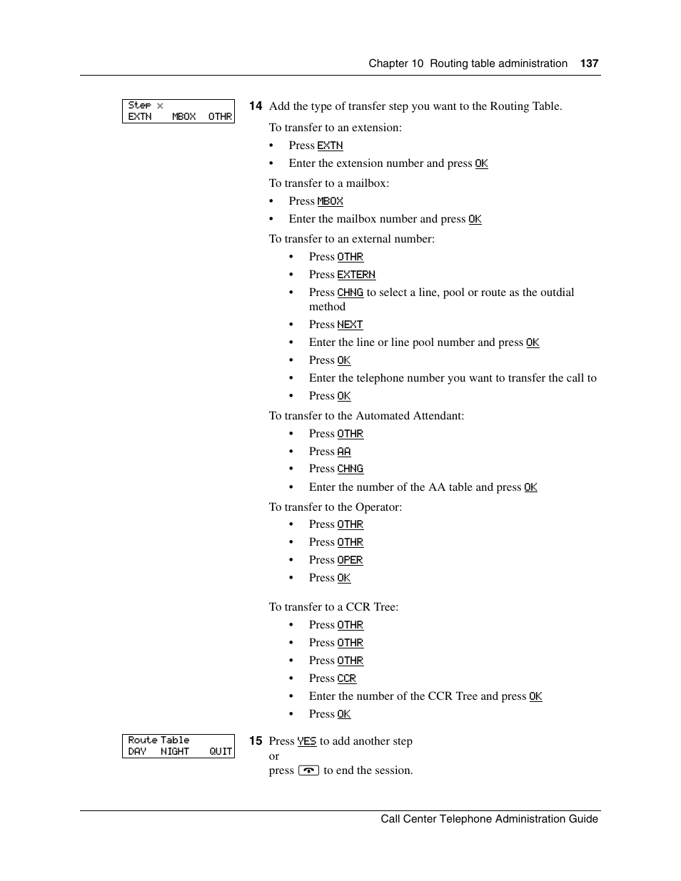 Nortel Networks Call Center Telephone User Manual | Page 137 / 191
