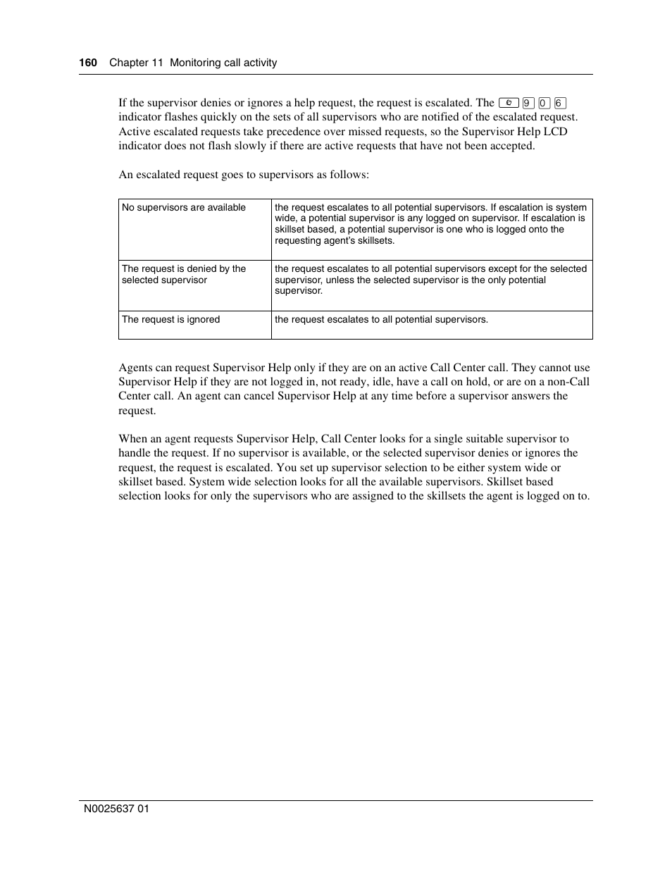 Nortel Networks Call Center Telephone User Manual | Page 160 / 191