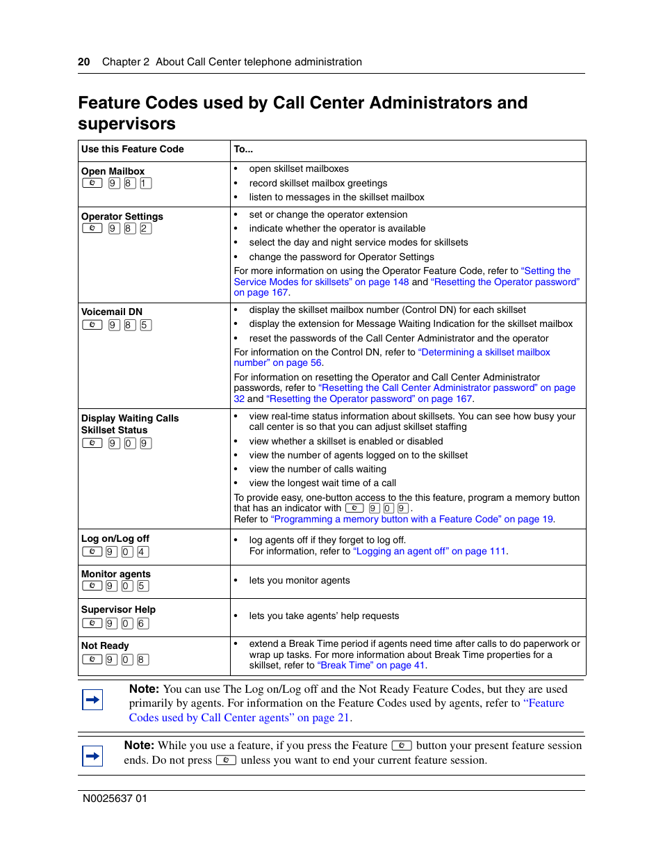 Nortel Networks Call Center Telephone User Manual | Page 20 / 191