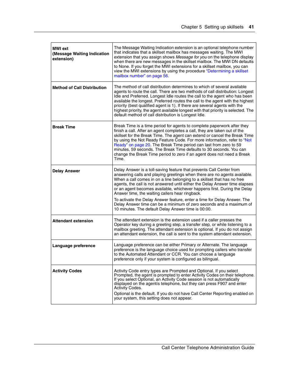 Nortel Networks Call Center Telephone User Manual | Page 41 / 191