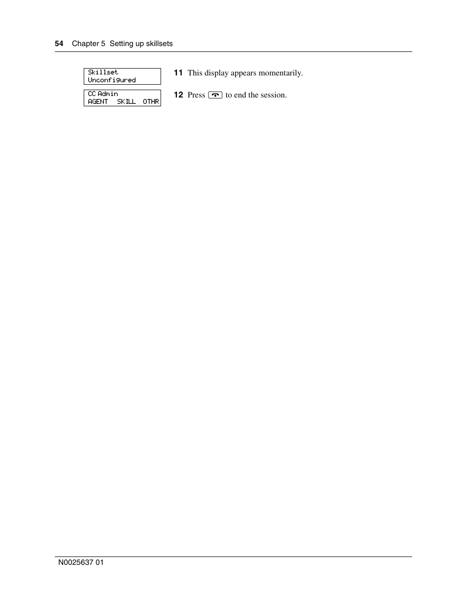 Nortel Networks Call Center Telephone User Manual | Page 54 / 191