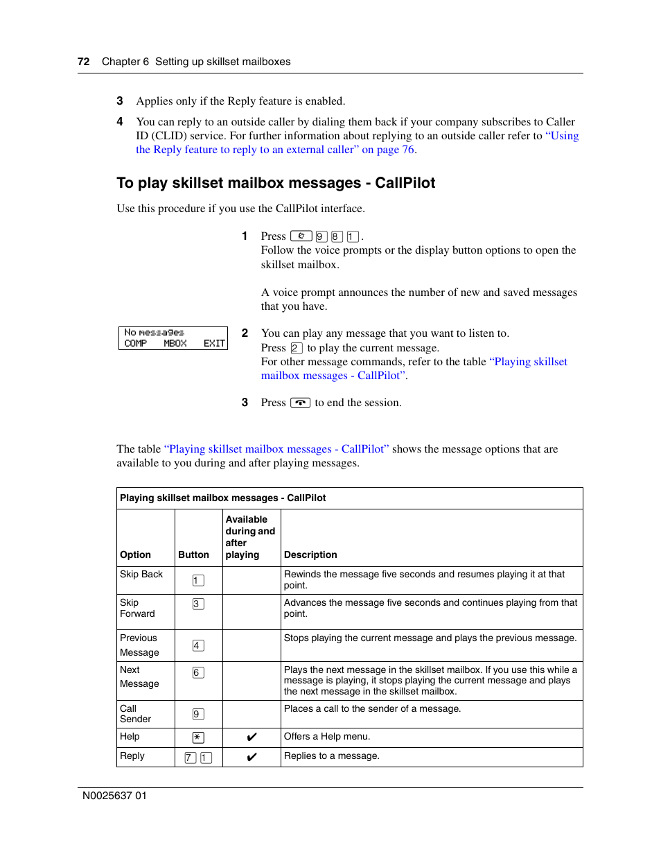 Nortel Networks Call Center Telephone User Manual | Page 72 / 191