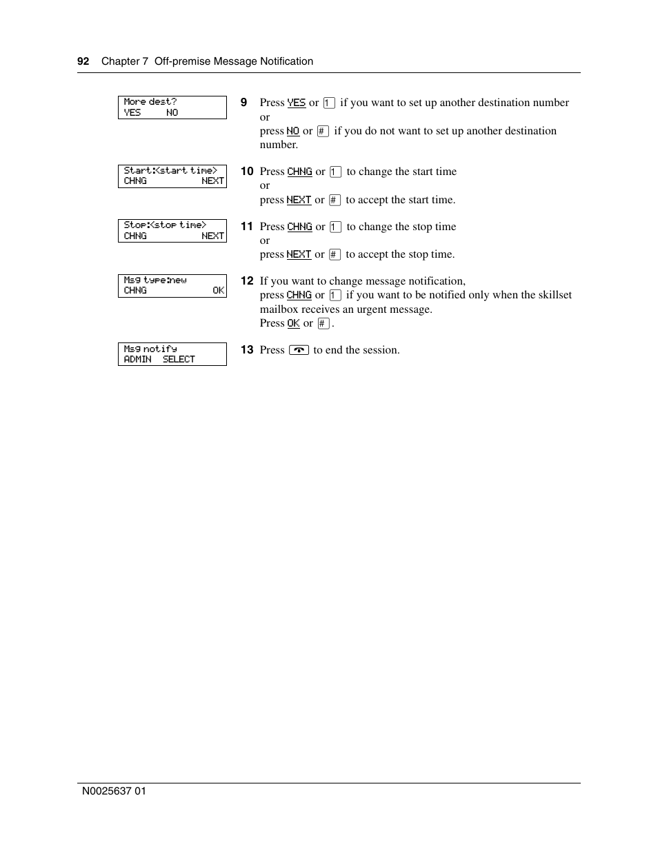 Nortel Networks Call Center Telephone User Manual | Page 92 / 191