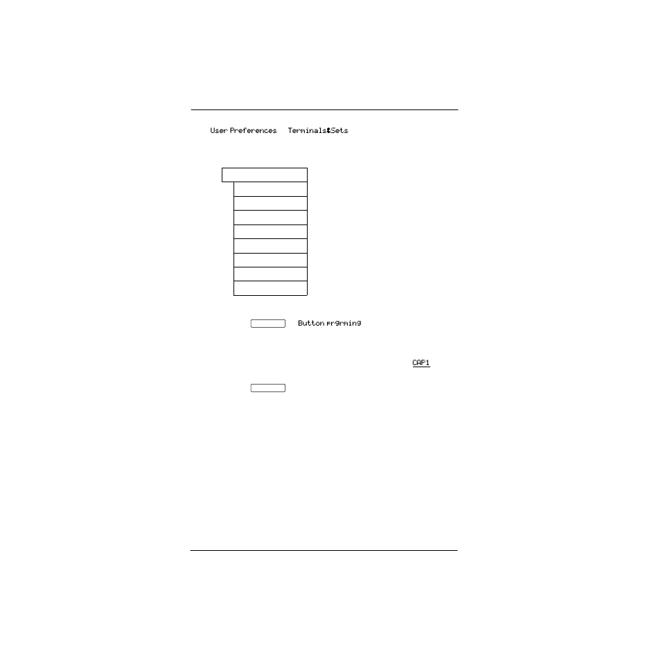 Sub-headings in user preferences, Changing button programming | Nortel Networks P0857846 User Manual | Page 115 / 187