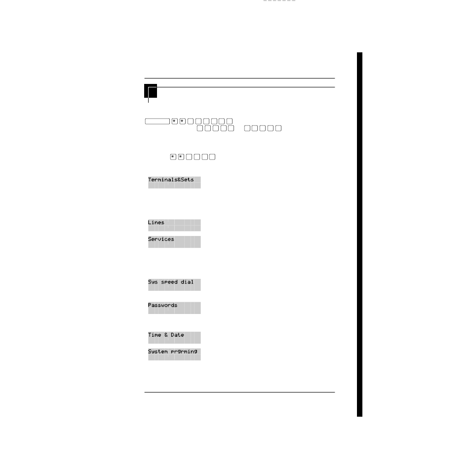 A map for working in programming | Nortel Networks P0857846 User Manual | Page 20 / 187