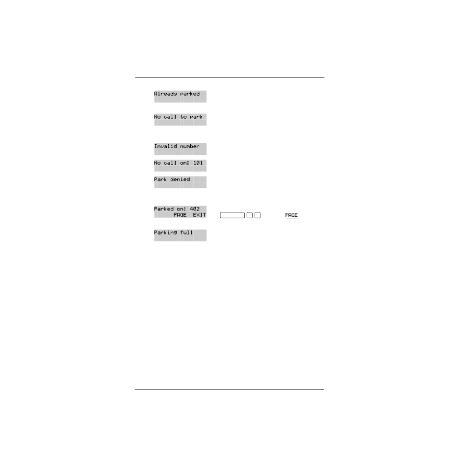 Displays, Using callback, Using callback 70 | Nortel Networks P0857846 User Manual | Page 83 / 187