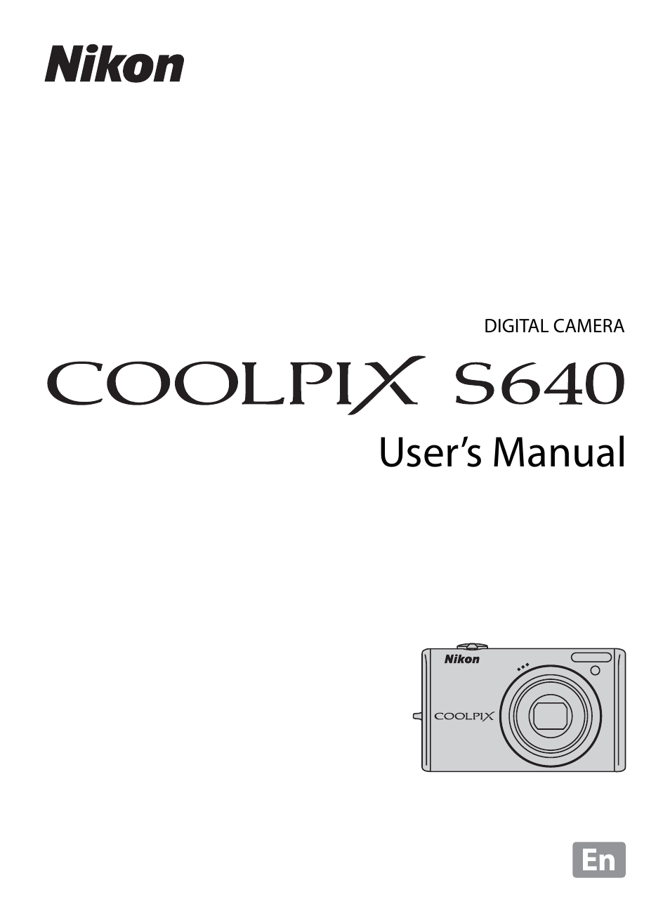 Nikon S640 User Manual | 176 pages