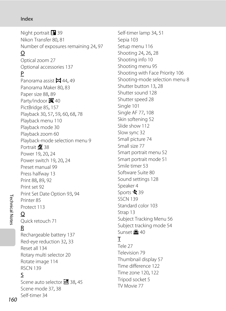 Nikon S640 User Manual | Page 172 / 176