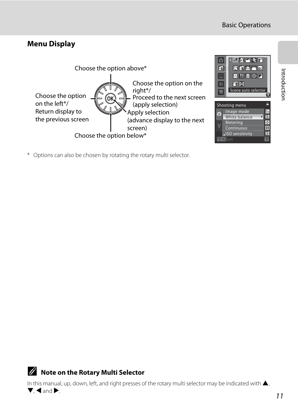 Menu display | Nikon S640 User Manual | Page 23 / 176