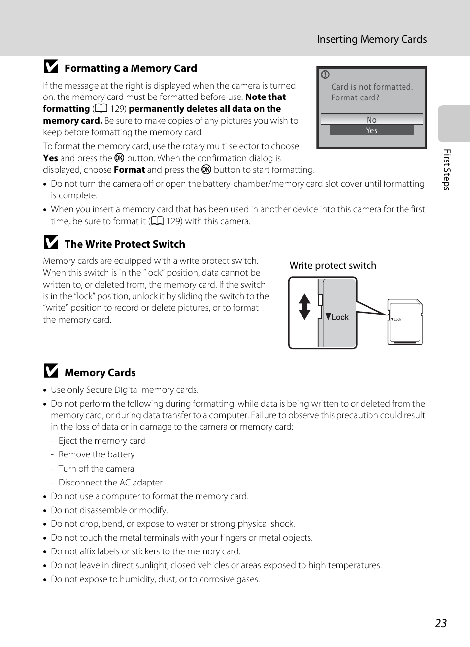 Nikon S640 User Manual | Page 35 / 176
