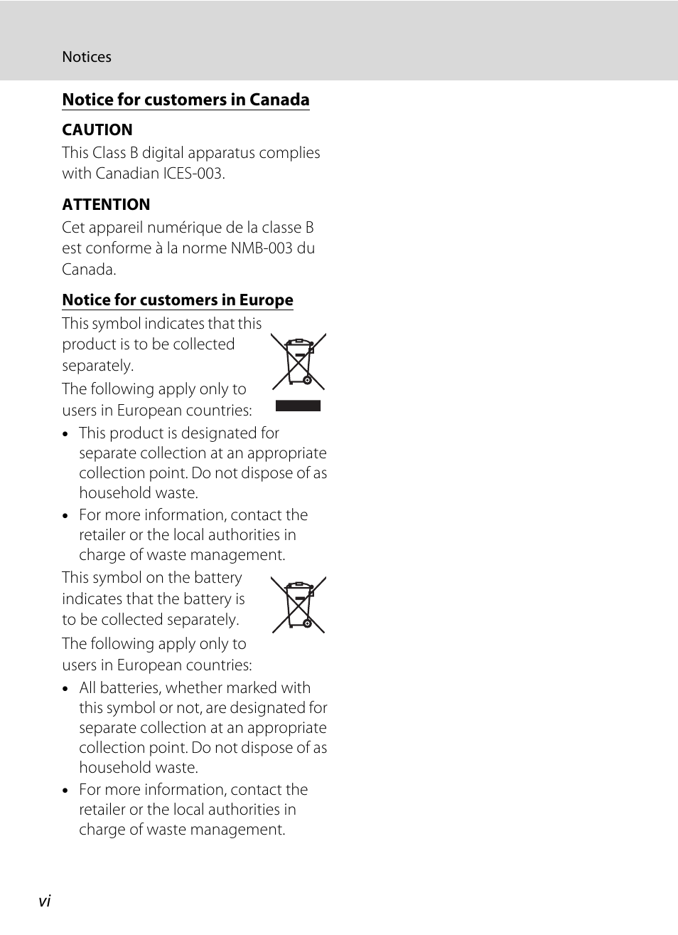 Nikon S640 User Manual | Page 8 / 176