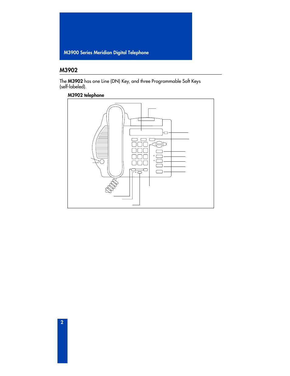 M3902 | Nortel Networks M3901 User Manual | Page 10 / 146