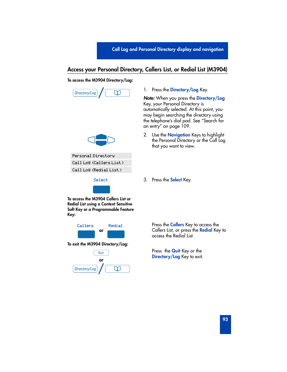 Nortel Networks M3901 User Manual | Page 101 / 146