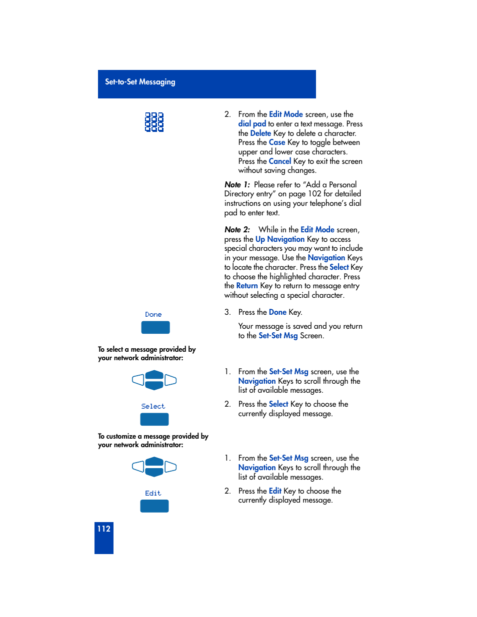 Nortel Networks M3901 User Manual | Page 120 / 146