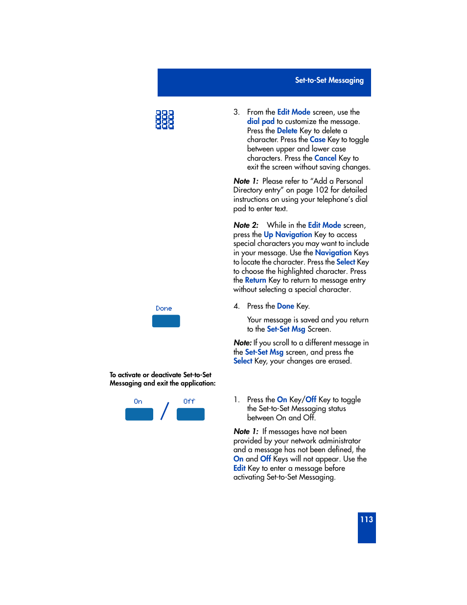 Nortel Networks M3901 User Manual | Page 121 / 146