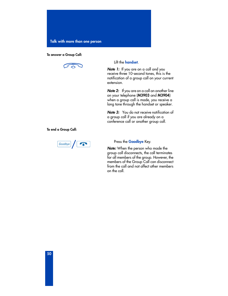 Nortel Networks M3901 User Manual | Page 58 / 146