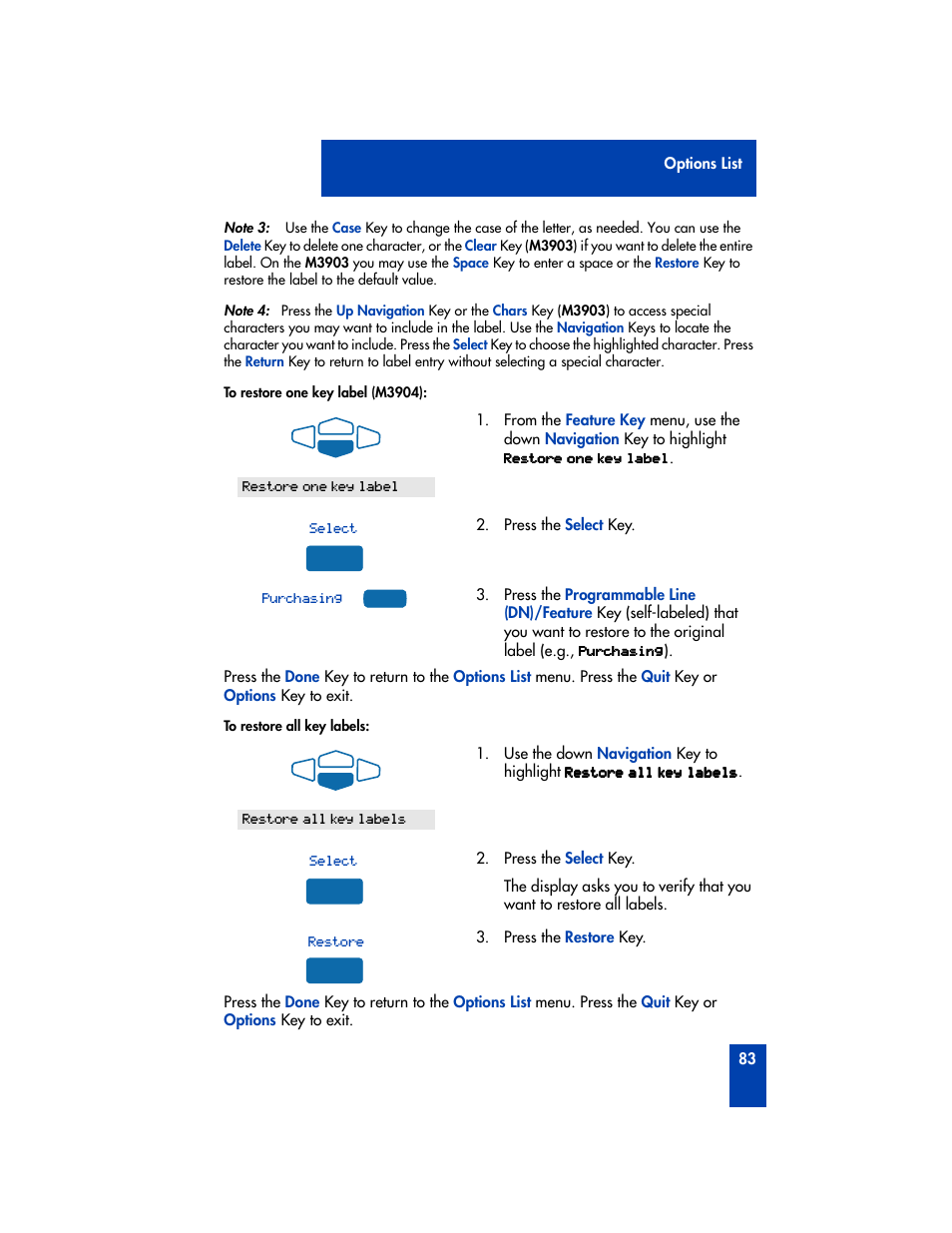 Nortel Networks M3901 User Manual | Page 91 / 146