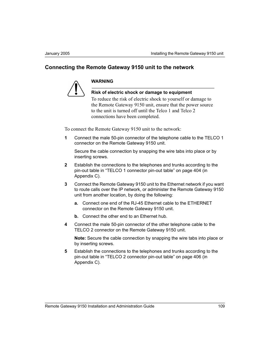 Nortel Networks 9150 User Manual | Page 139 / 562