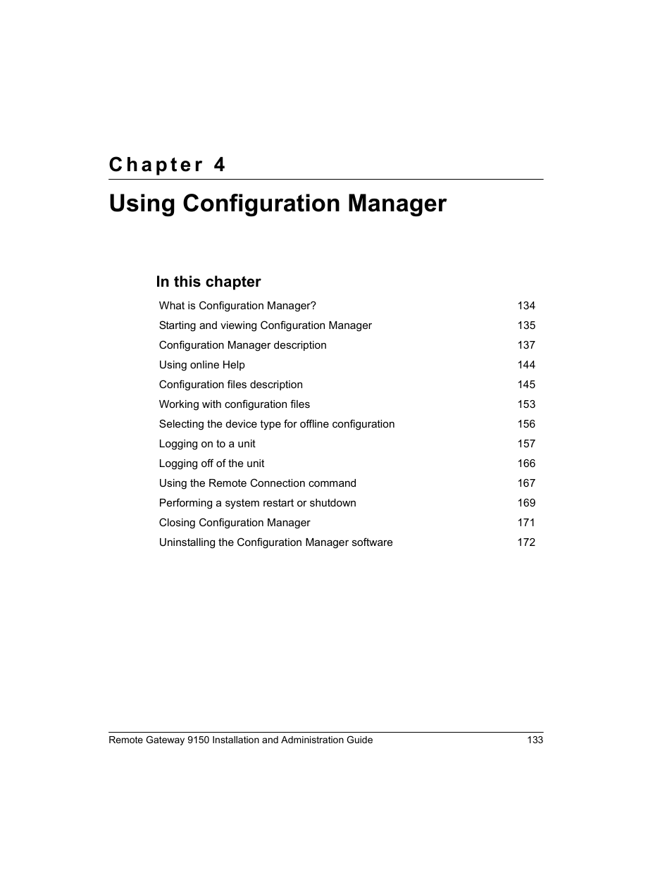 Using configuration manager | Nortel Networks 9150 User Manual | Page 163 / 562