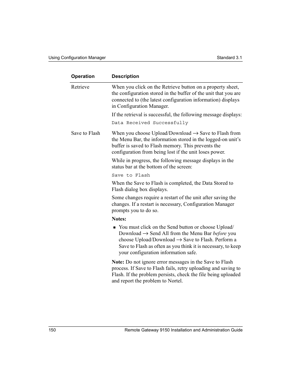 Nortel Networks 9150 User Manual | Page 180 / 562