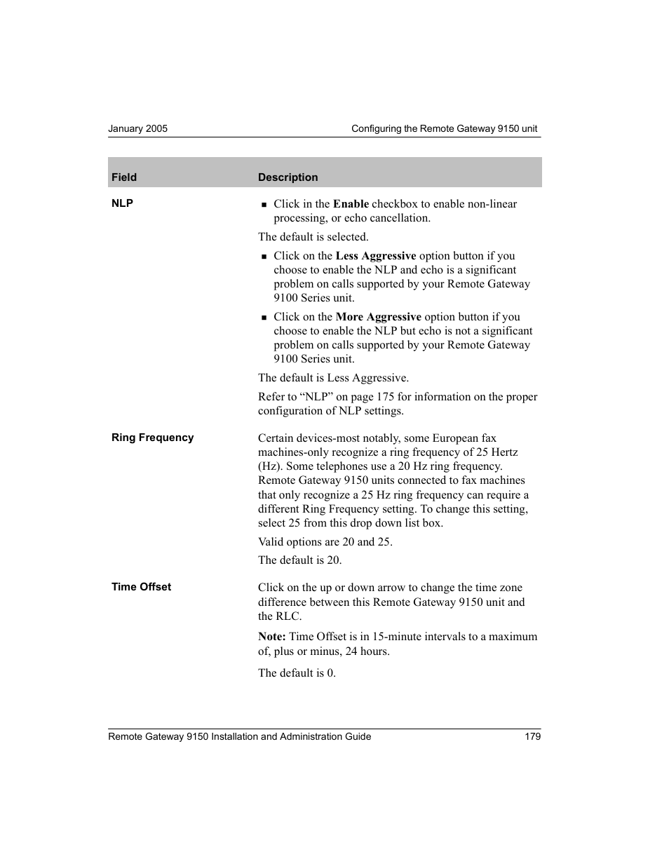 Nortel Networks 9150 User Manual | Page 209 / 562
