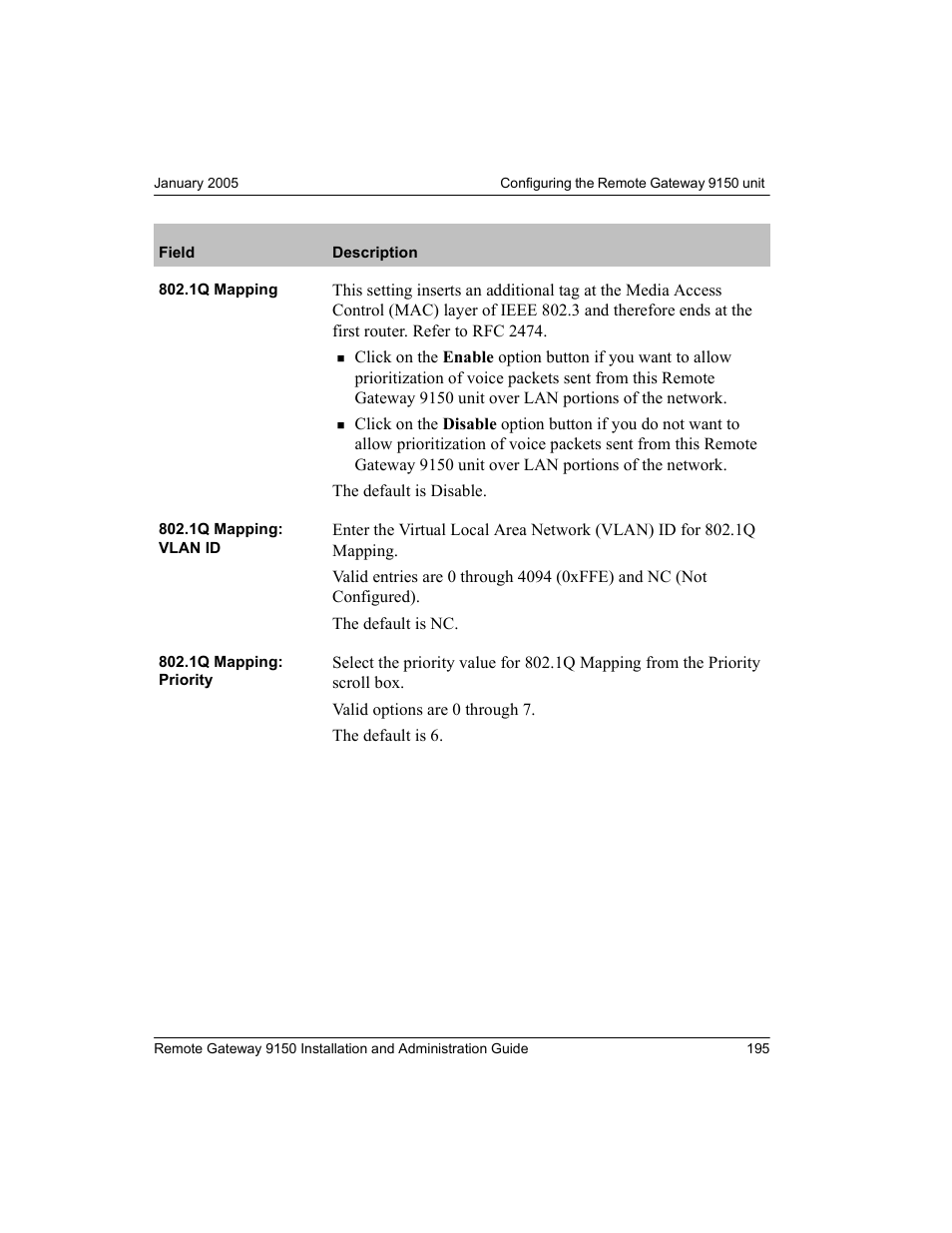 Nortel Networks 9150 User Manual | Page 225 / 562
