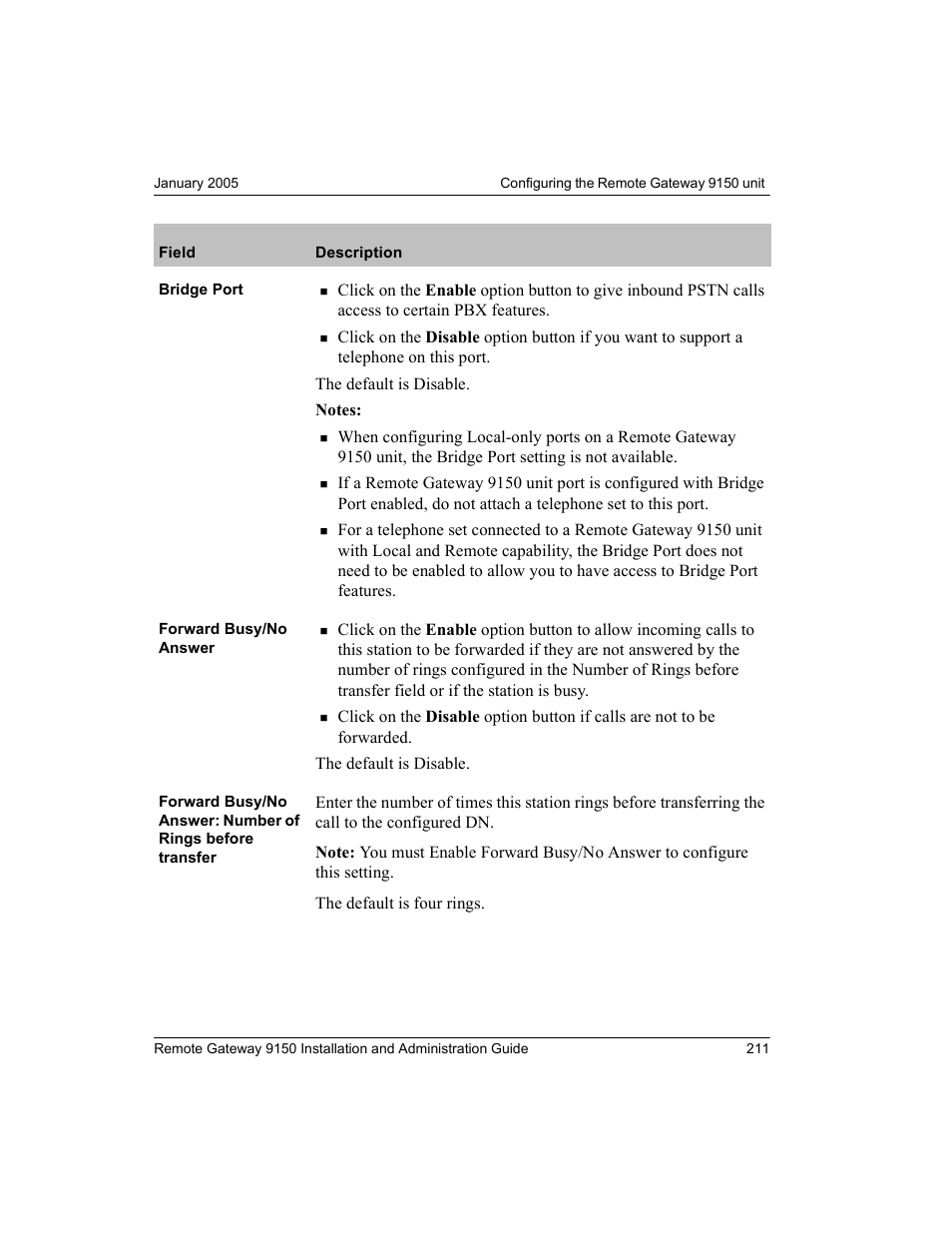 Nortel Networks 9150 User Manual | Page 241 / 562