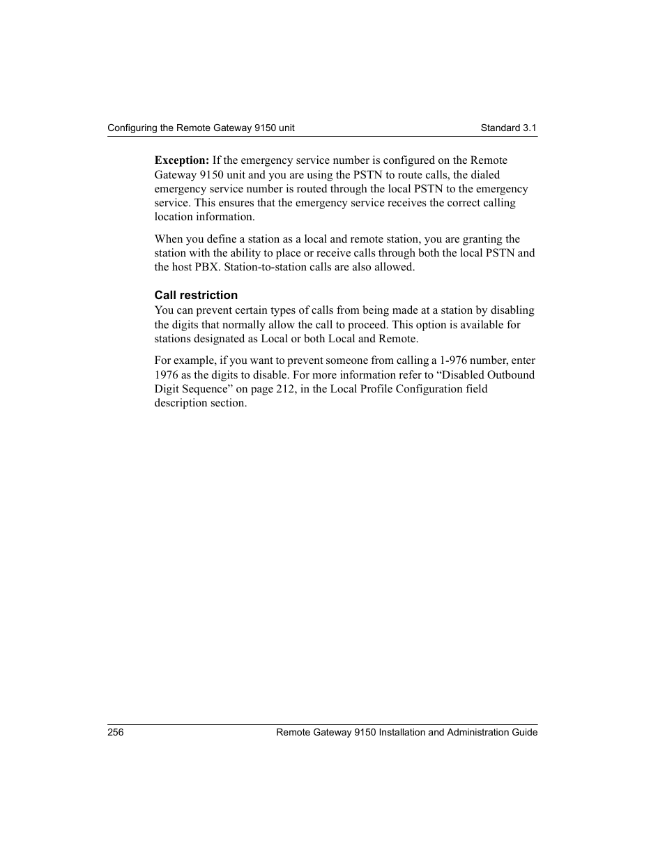 Nortel Networks 9150 User Manual | Page 286 / 562