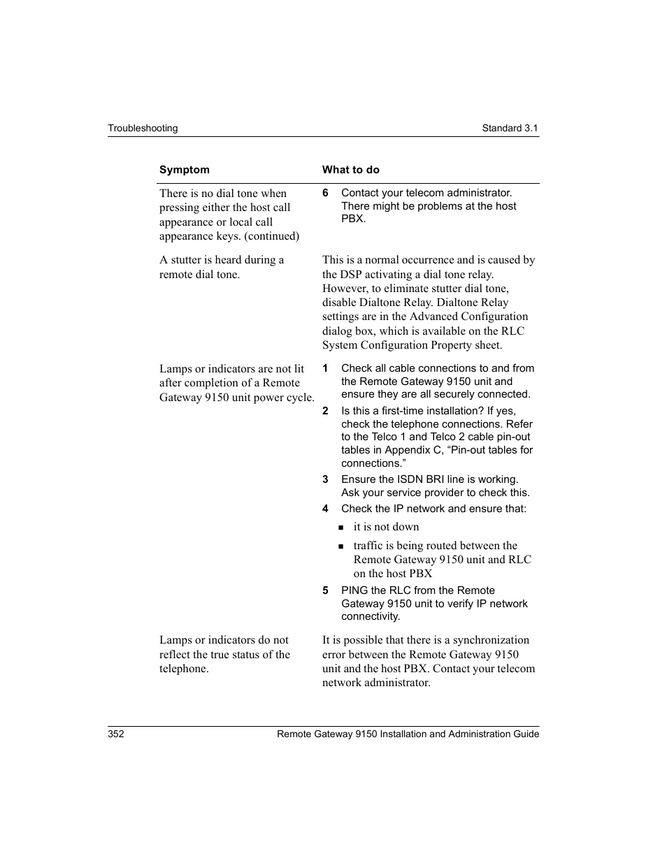 Nortel Networks 9150 User Manual | Page 382 / 562