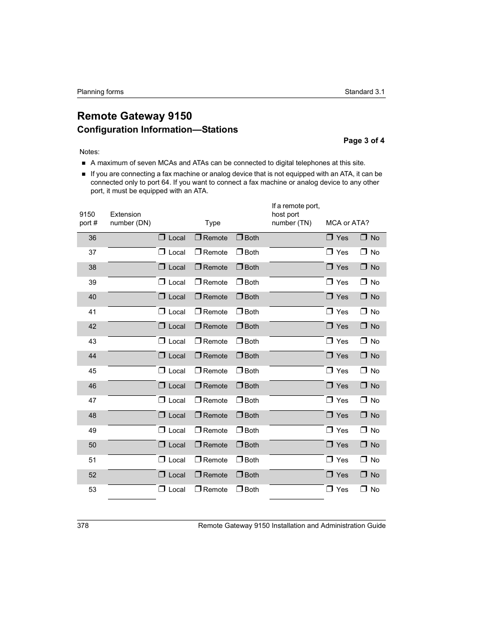 Remote gateway 9150 | Nortel Networks 9150 User Manual | Page 408 / 562