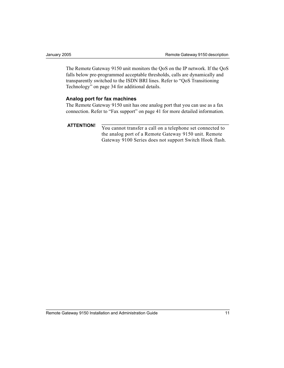 Nortel Networks 9150 User Manual | Page 41 / 562