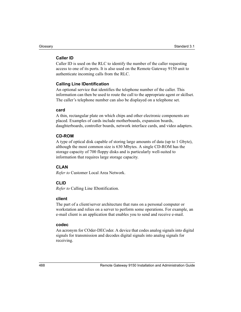 Nortel Networks 9150 User Manual | Page 518 / 562